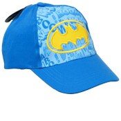Wholesale - BATMAN TODDLER BOY BLUE BASEBALL CAP C/P 96, UPC: 794434450677